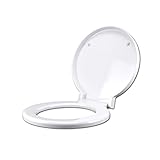 WC-Sitz für Arke Galassa, wie Original-Heizkörper, weiß, Scharnier/Verschluss: Normal