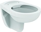 Ideal Standard Eurovit Wand-Tiefspül-WC ohne Spülrand, weiss, K284401