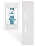 Calmwaters® Schallschutzset für wandhängende Waschtische, Schallschutz zur Wandmontage von Hänge-Waschbecken,…