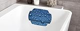 Kleine Wolke Cubic Rug, Kunststoff, Blau, Nackenpolster 32x22 cm