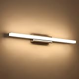 Klighten 14W 60CM LED Spiegelleuchte Bad, IP44 Badleuchte Badlampe Wand, Spiegellampe Badezimmer Lampe…