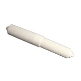 LASCO Toilettenpapier Roller weiß Kunststoff, Ersatz für WC-Papier Halter passend für die meisten Universelle Passform w/Six Step Ends weiß