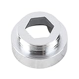 Wasserhahn Adapter, Innengewinde Verbindungsadapter G1 / 2 Küche Kupfer 22mm 24mm Wasser Luftreiniger…