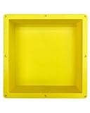 Uni-Green Einbaubdusche Nische – gelb, 35,6 x 35,6 x 10,2 cm für Badezimmer Nische und integriertes…