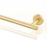 QOGRISUN Messing-Handtuchstange für Badezimmer, goldfarbener Handtuchhalter, robust, modernes Messing-Badezimmer-Accessoires,…