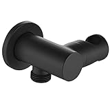 Duschstabhalter mit runder Abdeckung Verbindungsschlauch Dusche Handhalterung Wandhalterung Dusche Handheld…