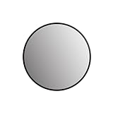Talos Picasso Spiegel schwarz Ø 25 cm - mit hochwertigem Aluminiumrahmen für stilvolles Ambiente - Perfekter…
