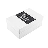 Infinity Boxes Boxen-Set, Magnet Tafel + Metallbox, klein, rechteckig, Creme-weiß