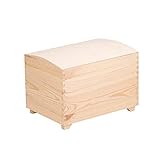 Holzkiste, Holz-Schatulle, Holz-Kassette, Holzbox, Allzweck-Kiste aus Holz, 35x25x25 cm