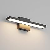 Klighten LED Spiegelleuchte Bad 40cm, 12W IP44 Badezimmer Lampe Wand, Spiegellampe für bad, Badlampe…
