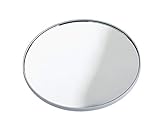 WENKO Kosmetikspiegel, 300 % Vergrößerung, Kunststoff, 12 x 0.5 cm, Chrom