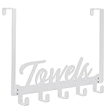 Azmoncy 1 Packung über die Türhaken, Handtuchhalter für Badezimmer Handtuchhalter zum Aufhängen Schwerlast,…