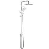 GRIFEMA COLUMNAS-G7005 | Duschsystem ohne Armatur, Brauseschlauch, Handbrause, Brausehalter, Duschstange,…