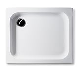 Acryl Duschwanne 90 x 75 cm flach 6,5 cm, rechteckig weiß Dusche/Duschtasse/Brausewanne
