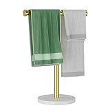 Blemoacha Handtuchhalter für Badezimmer, T-Form, freistehende Handtuchhalter, Badezimmer-Organizer,…