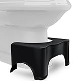 BUDDLEY® Toilettenhocker Kunststoff - Klohocker für richtige Haltung - Toilettenhocker Erwachsene und…