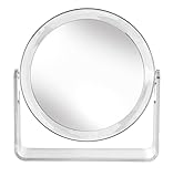 Kleine Wolke Kosmetikspiegel Clear Mirror mit 10-facher Vergrößerung, Größe: 18,8 x 20 x 4,9 cm, Material:…