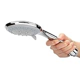 Duschset 0-0,6 MPa Brausekopf Wassersparend 3 Funktionen Hand Brausekopf mit Schlauch für Badezimmer