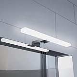 YIQAN 40cm Wandlampe für Badezimmer 10W LED-Spiegellampen 800lm 230VAC 4000K netto weißes Spiegellicht…