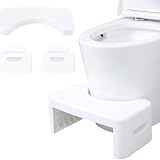 Klappbarer WC-Hocker, praktischer und kompakter Hockerfuß, rutschfestes Design, geeignet für Reisen,…