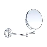 7trees-Retro Badezimmer zusammenklappbar Wandhalterung Make-up Spiegel Flip Teleskop Beauty Spiegel…