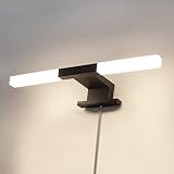 DILUMEN LED Spiegelleuchte Badezimmer Spiegellampe,28CM 5W 500LM Neutralweiß 4000K 230V Spiegellampen…