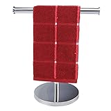 TocTen Handtuchhalter Ständer, T-Form Handtuchhalter für Badezimmer, Waschtisch, Arbeitsplatte, SUS…