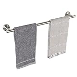 TocTen Badetuchstange – dicker SUS304 Edelstahl-Handtuchhalter für Badezimmer mit 4 S-Haken, Badezimmer-Zubehör,…