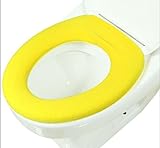 Gullor weich und warm verdickt WC Sitze Abdeckungen - Gelb