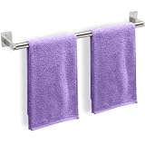 JIAPAIDUO Handtuchhalter Bad, Handtuchstange für Badezimmer Wandmontage, Metall Gästehandtuchhalter,…