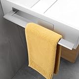 ALOCEO Handtuchhalter ohne Bohren, Edelstahl Handtuchhalter Wand für Bad & Küche, Handtuchstange Selbstklebend…