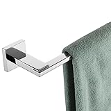 KOKOSIRI Badetuchstange Chrom Badezimmer Hardware Handtuchhalter Wandmontage für Küche WC 61 cm Halskettenhalter…