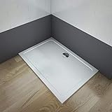 Aica Sanitär Duschwanne/duschtasse Rechteck 140 x 80 cm Weiß