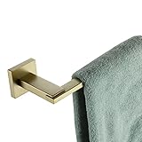 KOKOSIRI Badezimmer Handtuchstange Gold Badetuchhalter für Toilette Küche Schrank Dusche Wandhalterung,…