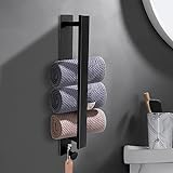Idota 40cm Handtuchhalter Ohne Bohren, 304 Edelstahl Handtuchstange Selbstklebend Badezimmer Handtuchhalter…
