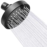 Duschkopf, Hochdruck-Regenduschkopf mit 5 Einstellungen, mit verstellbarem Drehgelenk aus Metall, Badezimmer-Duschkopf,…