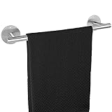 Enfysfach Handtuchstange Badezimmer Handtuchhalter 12/16 Zoll Badetuchhalter Selbstklebend & Wandmontage