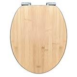 Bath4U Bambus Toilettendeckel | mit Absenkautomatik | Nachhaltige Klobrille | aus hochwertigem Bambus-Holz…