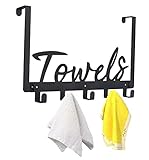 Eywlwaar Handtuchhalter aus Metall, sandgestrahlt, Wandhalterung, rostfrei und wasserdicht, für Küche,…