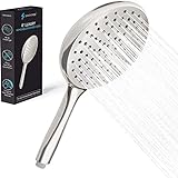 SparkPod High Pressure Handheld Shower Head - Huge 6-Inch Face- Rain Shower with Wide Coverage - Luxury…