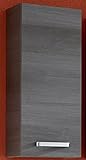 Pelipal Badezimmer Hängeschrank Quickset 352 in Graphit Struktur quer, 30 cm breit | Bad Wandschrank…