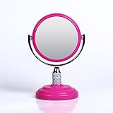 Zahari Home Galvin Vergrößerungs-Make-up-Spiegel, doppelseitig, mit Ständer, Schreibtischspiegel, Kosmetikspiegel,…