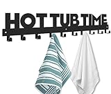 Handtuchhalter für Whirlpool Badezimmer Handtuchhalter mit 10 Haken Handtuchhalter Wandmontage für Bademäntel,…