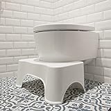 ToiletSquat Toilettenhocker | Medizinische Toilettenhilfe Tritthocker | bessere Sitzhaltung auf der…