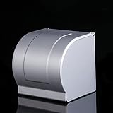 CVERY Toilettenpapierhalter, vertiefter Handtuchhalter, geschlossener Wasser- / staubdichter Raum-Aluminium-Tissue-Kasten…