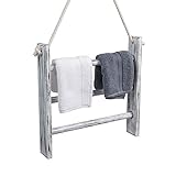 Rustikal Handtuchhalter für Bad | Badezimmer Handtuchhalter minimalistisches Design | Handtuchstange…