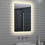 Lux-aqua Design LED Badezimmerspiegel Lichtspiegel Wandspiegel Spiegel 100x70cm
