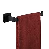 KOKOSIRI Schwarzer Handtuchring Handtuchhalter Stangen Badezimmer Handtuchhalter Küchenzubehör Stilvolle…