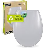 'aquaSu® Toilettendeckel nachhaltig Piada, WC-Sitz mit Absenkautomatik, Made in EU, aus 100% recyceltem…