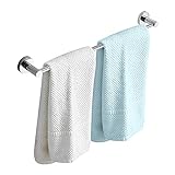 HONPHIER Einziehbar Handtuchstange Verstellbare Handtuchhalter 43-72 cm Edelstahl Bad Handtuchhalter…